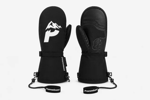 Варежки с защитой запястья PROSNOWBOARD